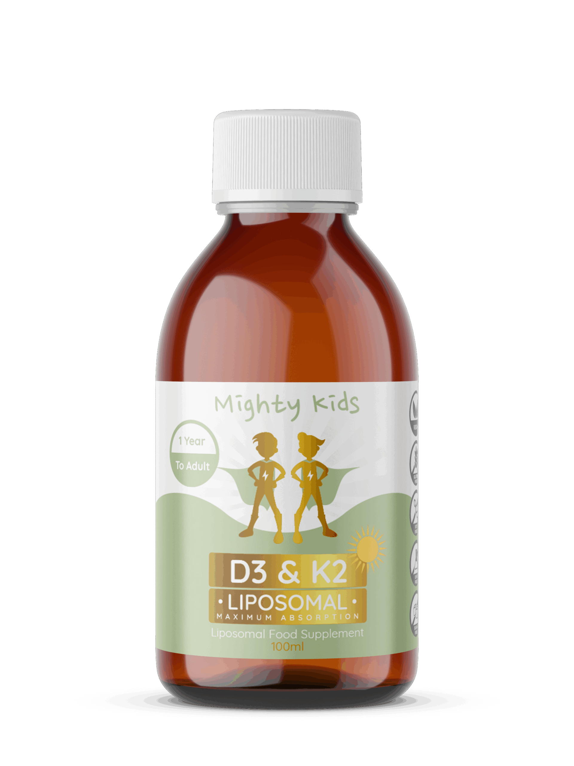 Liposomal Vitamin D3 & K2