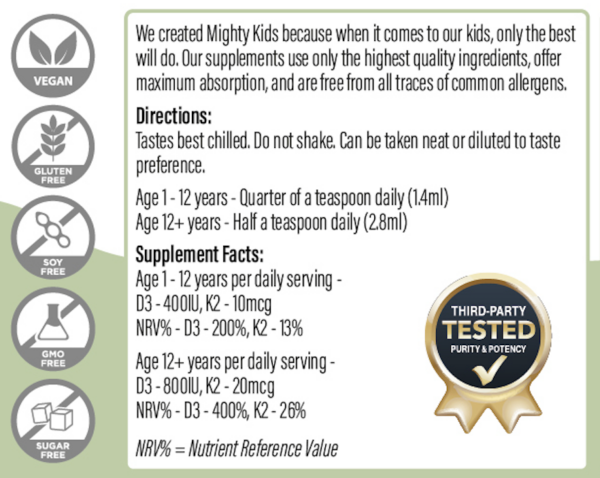 Liposomal Vitamin D3 & K2 - Image 2